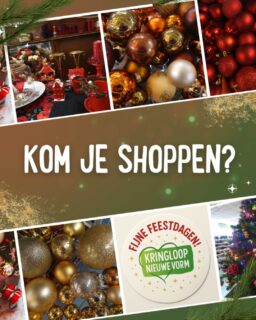 🎄✨ 𝗞𝗲𝗿𝘀𝘁𝘂𝗶𝘁𝘃𝗲𝗿𝗸𝗼𝗼𝗽 𝗯𝗶𝗷 𝗞𝗿𝗶𝗻𝗴𝗹𝗼𝗼𝗽 𝗡𝗶𝗲𝘂𝘄𝗲 𝗩𝗼𝗿𝗺!

Vanaf morgen, 8 december, krijg je 50% korting op alle kerstartikelen in onze winkel.

Bomen, slingers, lichtjes, huisjes, decoratie… alles gaat met korting de deur uit!
Een perfect moment om nog even lekker te komen snuffelen en je kersthuis compleet te maken.

Wees er snel bij, want op is op! 💚

#KringloopNieuweVorm #KerstUitverkoop #50ProcentKorting #TweedehandsGeluk #DuurzaamKerstshoppen