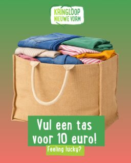 𝗞𝗹𝗲𝗱𝗶𝗻𝗴𝗮𝗰𝘁𝗶𝗲 𝗯𝗶𝗷 𝗞𝗿𝗶𝗻𝗴𝗹𝗼𝗼𝗽 𝗡𝗶𝗲𝘂𝘄𝗲 𝗩𝗼𝗿𝗺!
Van maandag 23 maart t/m zaterdag 28 maart:
👉 Vul een 𝗕𝗶𝗴 𝗦𝗵𝗼𝗽𝗽𝗲𝗿 𝘁𝗮𝘀 met kleding
👉 en betaal 𝟭𝟬 𝗲𝘂𝗿𝗼 per tas
De tas mag tot de rand gevuld worden (niet erbovenuit).
Let op: Niet geldig voor accessoires zoals sokken, schoenen, sjaals en riemen
Je kunt zelf een Big Shopper meenemen, of er één bij ons kopen voor €0,10 (zolang de voorraad strekt).
Kom lekker snuffelen en stel je eigen tas samen! 👕👗
#KringloopNieuweVorm #Kledingactie #BigShopper #Tweedehands #DuurzaamShoppen #Nieuwegein