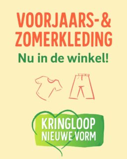 🌸☀️ 𝗭𝗼𝗺𝗲𝗿𝗸𝗹𝗲𝗱𝗶𝗻𝗴 𝗶𝗻 𝗱𝗲 𝘄𝗶𝗻𝗸𝗲𝗹!

Vanaf nu hangt de winkel weer vol met zomerkleding.
Tijd voor luchtige outfits en frisse kleuren! 👗👕

De laatste restanten 𝘄𝗶𝗻𝘁𝗲𝗿𝗸𝗹𝗲𝗱𝗶𝗻𝗴 hebben we op een speciaal rek hangen.
Deze items zijn 𝟱𝟬% 𝗸𝗼𝗿𝘁𝗶𝗻𝗴 (alleen op de kleding met een prijskaartje).

Kom lekker snuffelen — er zit nog genoeg leuks tussen! 💚

#KringloopNieuweVorm #Zomerkleding #Sale #Tweedehands #Duurzaam #Nieuwegein