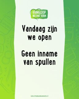 โน๏ธ ๐๐ฒ๐น๐ฎ๐ป๐ด๐ฟ๐ถ๐ท๐ธ๐ฒ ๐ถ๐ป๐ณ๐ผ๐ฟ๐บ๐ฎ๐๐ถ๐ฒ
Vandaag, zaterdag 10 januari, is ๐๐ฟ๐ถ๐ป๐ด๐น๐ผ๐ผ๐ฝ ๐ก๐ถ๐ฒ๐๐๐ฒ ๐ฉ๐ผ๐ฟ๐บ ๐ด๐ฒ๐ผ๐ฝ๐ฒ๐ป๐ฑ van 11.00 tot 17.00 uur, maar er is ๐ด๐ฒ๐ฒ๐ป ๐ถ๐ป๐ป๐ฎ๐บ๐ฒ ๐๐ฎ๐ป ๐๐ฝ๐๐น๐น๐ฒ๐ป.
Door de weersomstandigheden zijn er vandaag minder medewerkers en vrijwilligers beschikbaar dan gebruikelijk. We zijn blij dat de winkel, dankzij de vrijwilligers die er wรฉl zijn, gewoon open kan blijven. ๐
Dank voor jullie begrip.
#KringloopNieuweVorm #VandaagOpen #GeenInname #Vrijwilligers #Nieuwegein